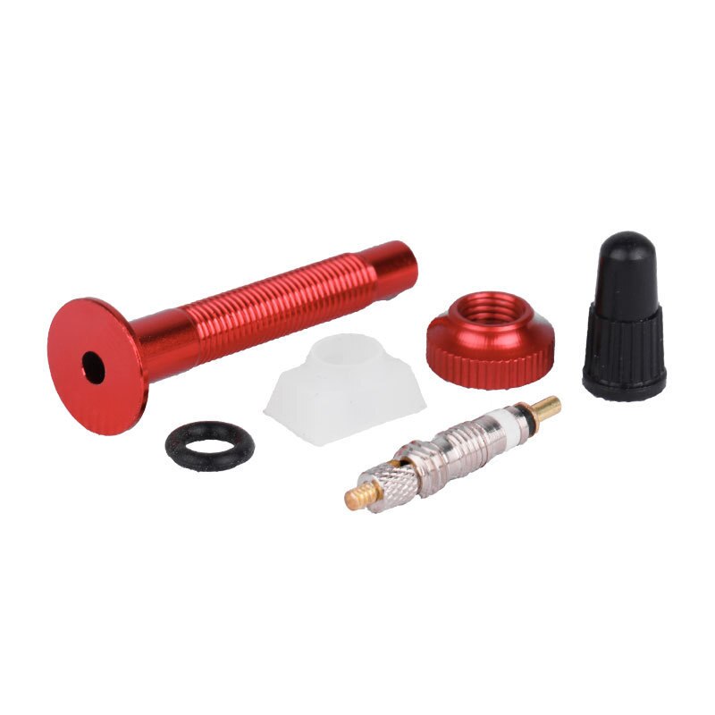 1szt Zawory Presta Tubeless Aluminiowe 54mm Akcesoria Rowerowe MTB Szosa