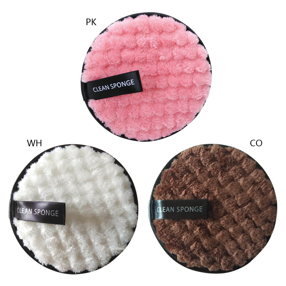 Make-up remover sponge cotton round face wash can be cleansing milk deep lazy cleaning double-sided cleaning cloth can be reused