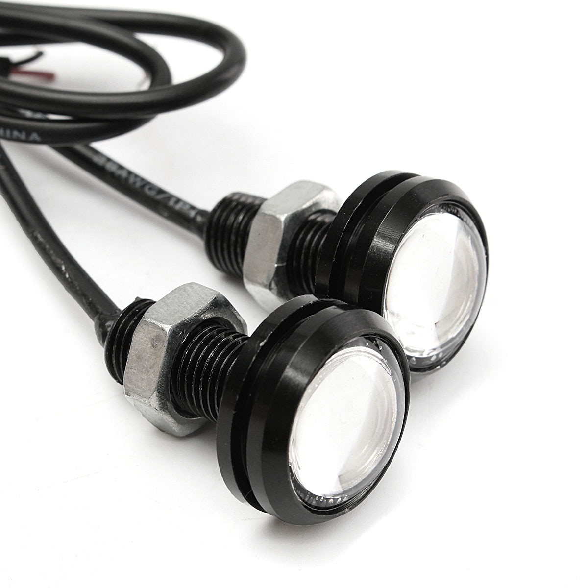 Universal 2Pcs/Set Blue LED Boat Plug Light Waterproof Garboard Drain Marine Underwater Fish Boat Light Parts Accessories