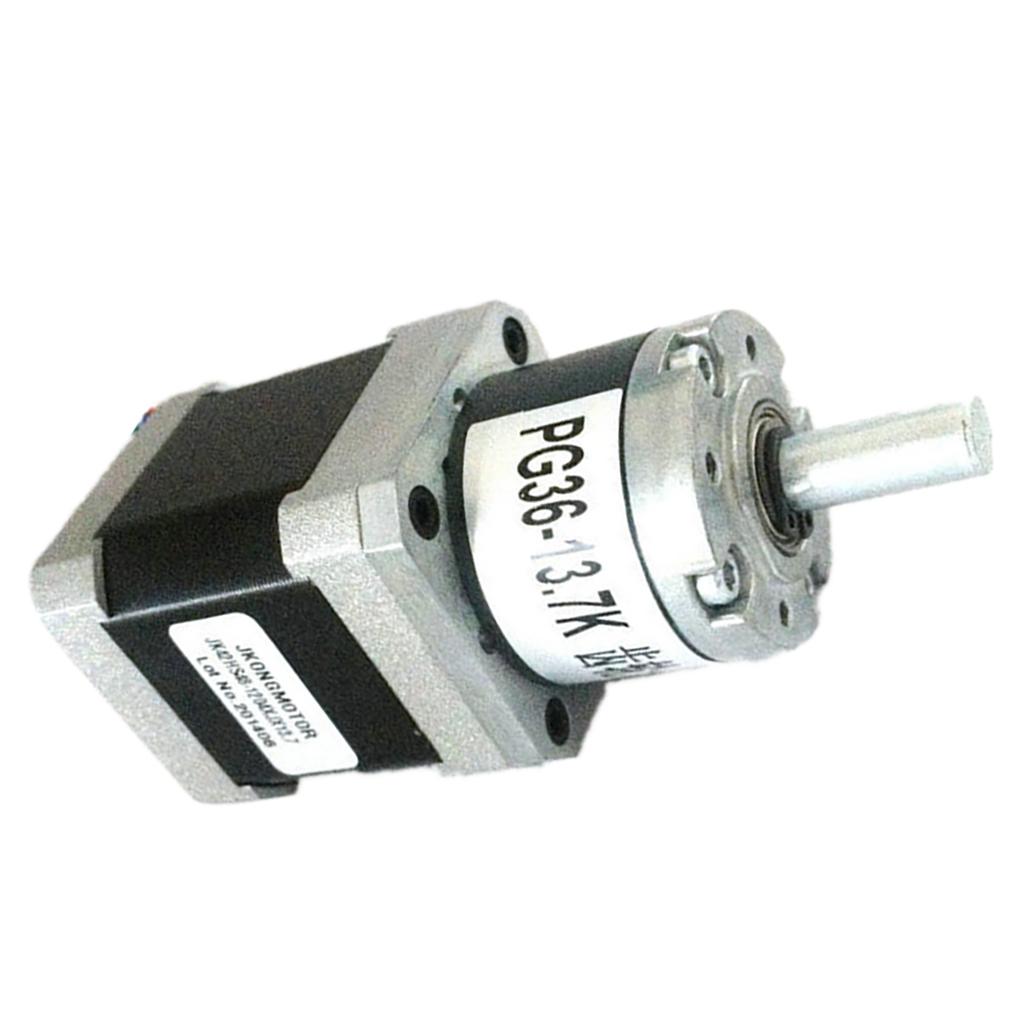 Mini caja de Motor Footstep, reducción de velocidad de 42mm, 1,8 grados para impresora digital 3D 42x42x95mm