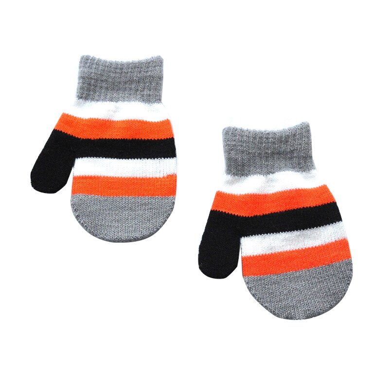 Balleenshiny Peuter Magic Stretch Zachte Gebreide Wanten Baby Jongens Meisjes Winter Handschoenen Kids Winter Handschoenen Wanten Voor 1-4Y: GRAY