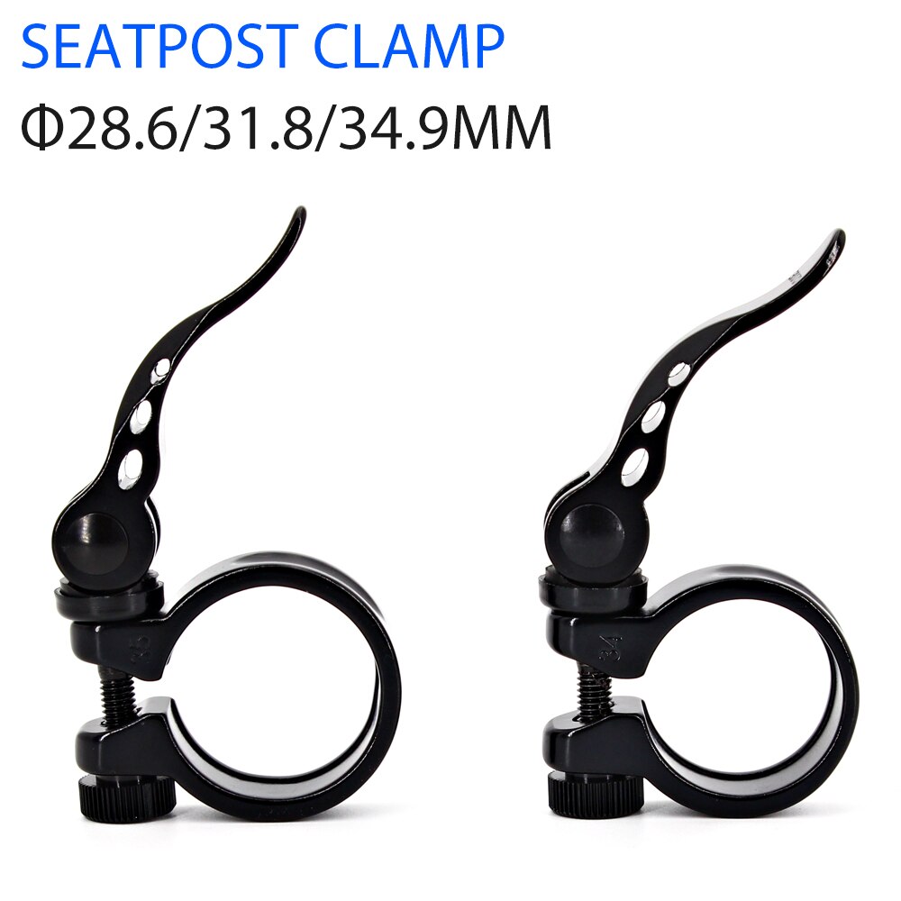 Fiets snelspanner zadelpenklem 28.6/31.8/34.9mm mtb racefiets buisklem fiets zadelbuisklem fietsonderdelen fietsonderdelen