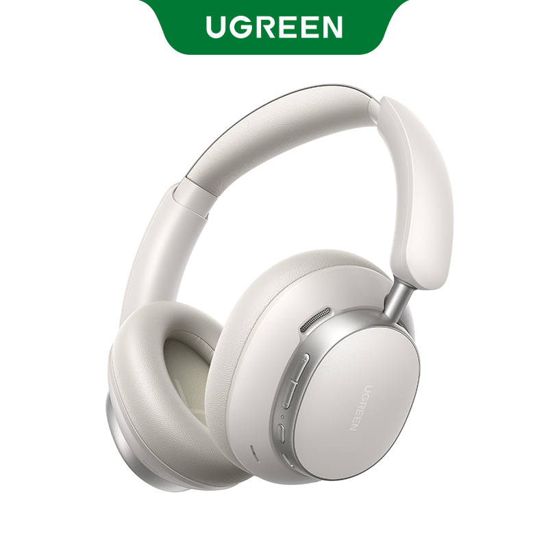 UGREEN Studio Pro 48dB ANC słuchawki bezprzewodowe nauszne słuchawki Bluetooth aktywne tłumienie szumów Hi-Res LDAC 120h czas odtwarzania: green