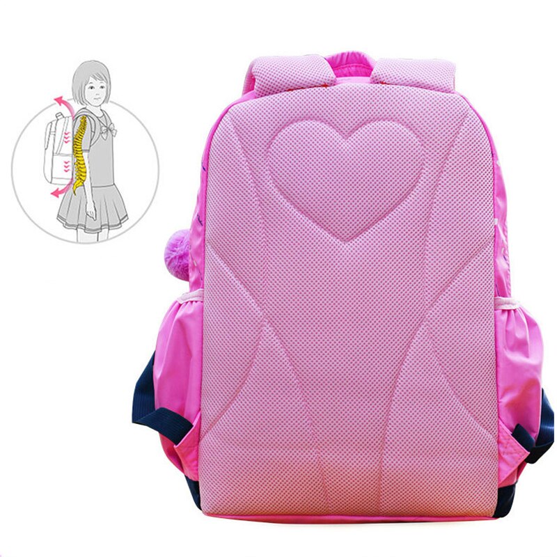 Meisjes schooltas, basisschoolrugzakken voor jongens, meisjes 3- delige schooltas, waterdichte rugzak, casual reistassen