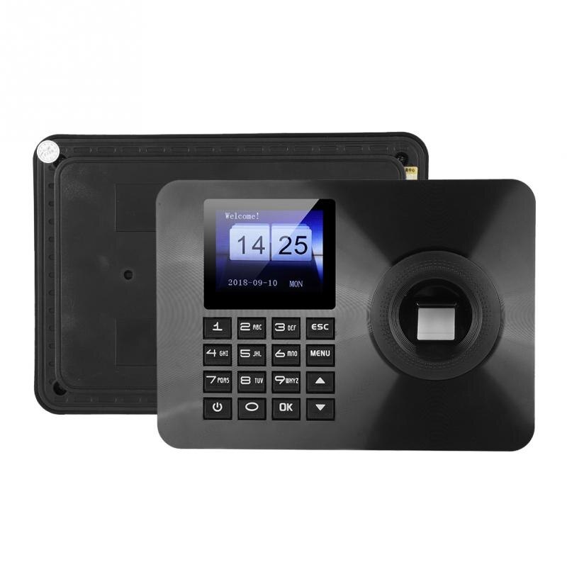 Biometric Fingerprint Attendance Machine Recorder Fingerprint Password Access 100-240V for US EU UK AU Plug Optional