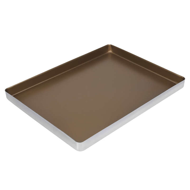 40 * 30 * 3cm Aluminum Alloy Baking Roasting Trays Baking Pan Bakeware Cake Cookies Sheet for Home Ovens