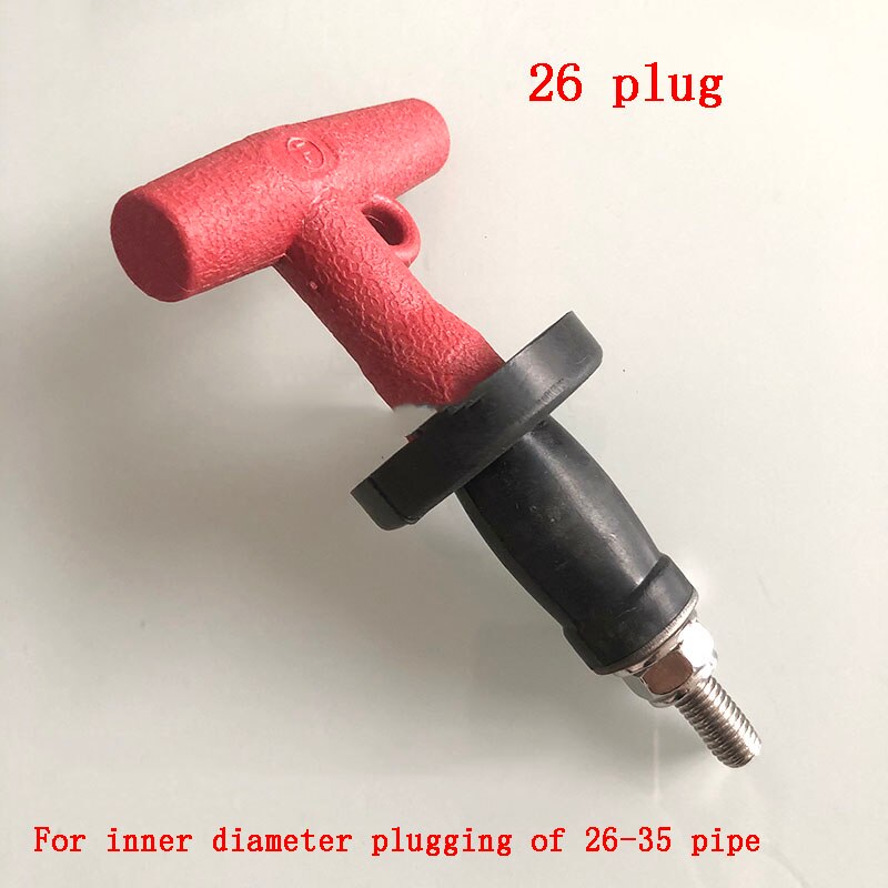 Drain hole plug drain pipe plug plug drain outlet rubber pool pipe plugging head pipe cap marine: Hole ID 25-31mm use