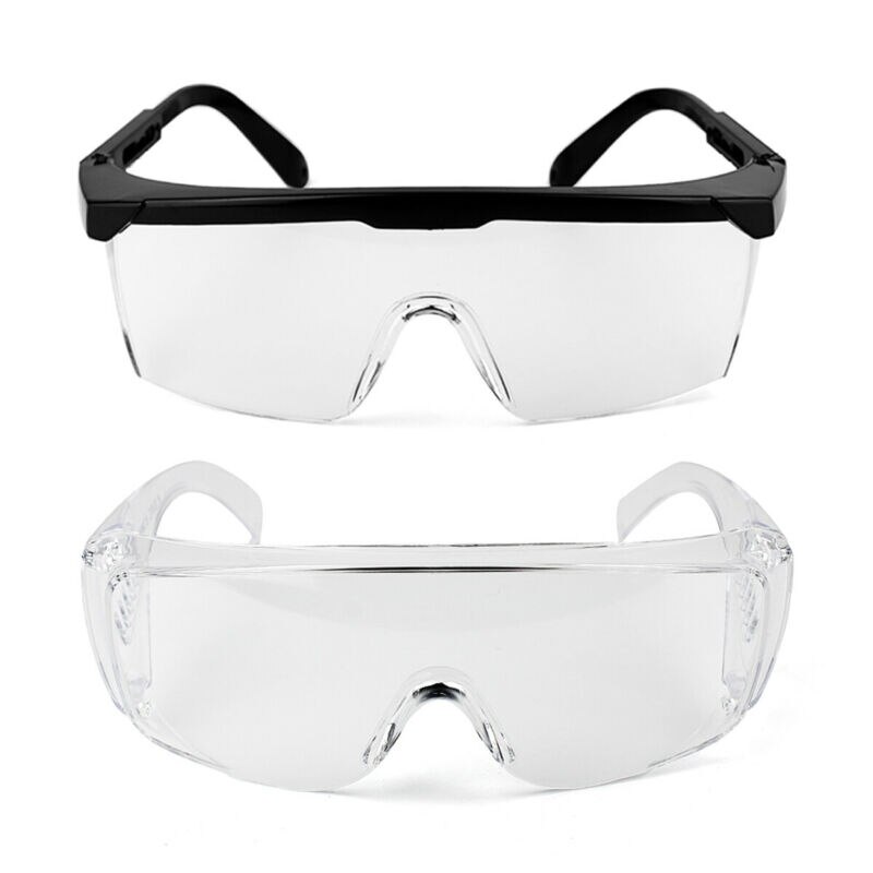 Protective Goggles Vented Anti Fog Protection Eye Transparent Safety Glasses