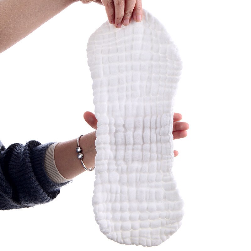 Luiers Ecologische Herbruikbare Luier Insert 12 Lagen Biologische Mousseline Katoenen Baby Snap In Nappy Liners Pasgeboren Peuter