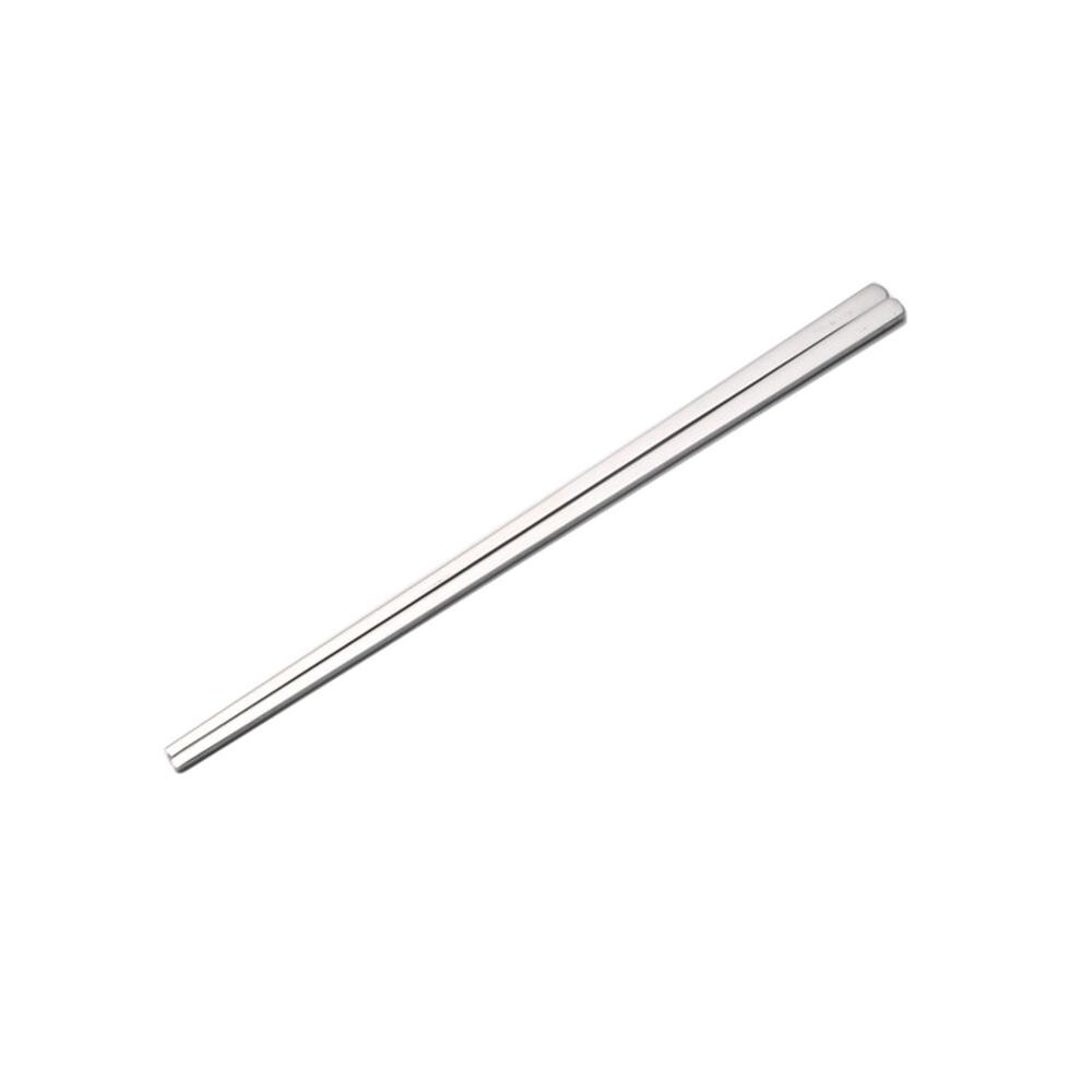 Korean Cuisine Spoon Chopsticks Tableware Stainless Steel Gold Silver Black Mirror Polished Titanium Round Solid Spoons: LLG0004-Schopsticks