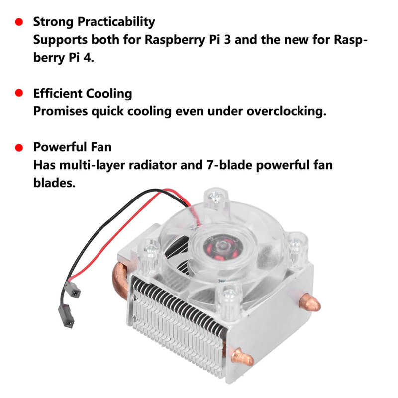 power meter power monitor CPU Cooling Fan Computer Case RGB Cool Ice Tower Cooler 0.4W DC 5V for Raspberry Pi digital