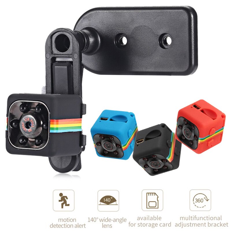 1080/960/720P Camera Mini Camcorders Night Vision Sensor Dashcam USB Chargeable Camera With Microphone For DV DVR