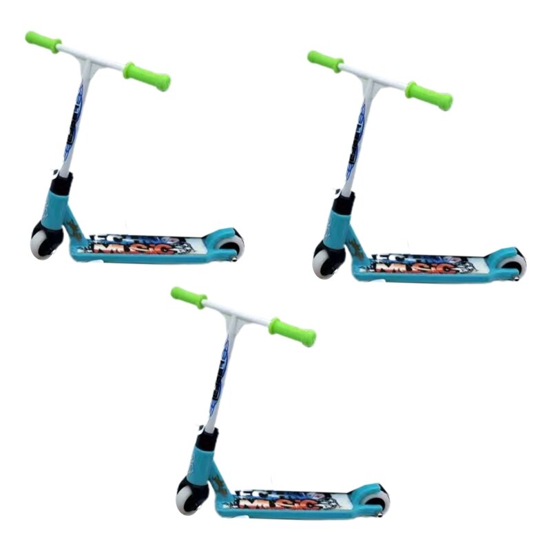 Mini Patinete De Dedo – Juguete De 2 Ruedas Con Material Antideslizante – Ideal Para Entrenar Dedos, Aliviar Estrés Y Regalos Originales – Color Aleatorio