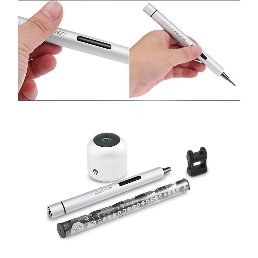 Xiaomi Mijia Wowstick 1F zawodowiec śrubokręt Ultraprecise zestawy śrubokręt głowy uchwyt zestaw samolot płyta główna telefon naprawa narzędzia