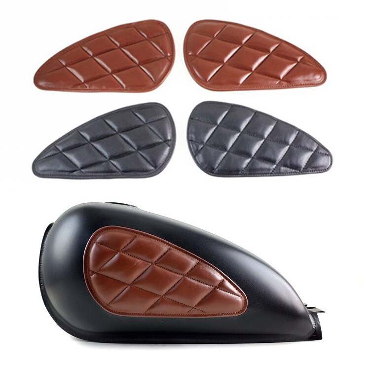 Motorcycle Cafe Racer Tank Traction Pad Side Gas T... – Vicedeal