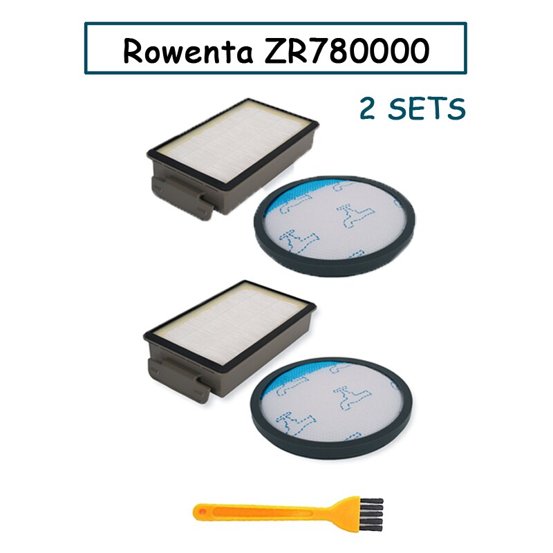 HEPA Filter Set ZR780000 For Rowenta COMPACT POWER XXL Vacuum Cleaner RO4859EA RO4811EA, RO4871EA, RO4855EA, RO4826E accessories