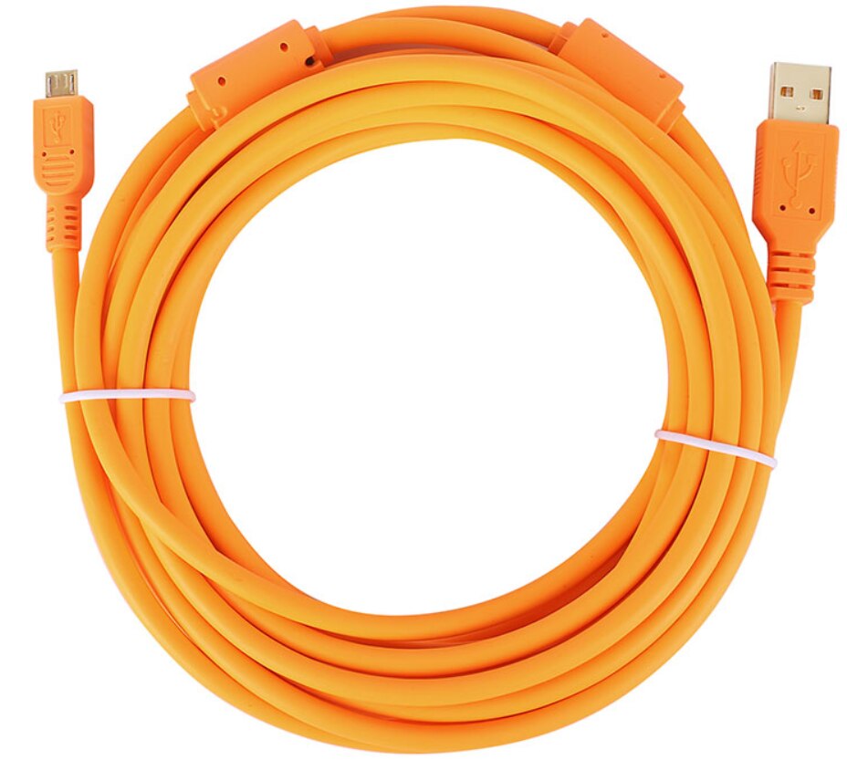 3m/5m/8m USB to Micro USB Cable Fast Charging for camera data cable connect computer cable online shooting line