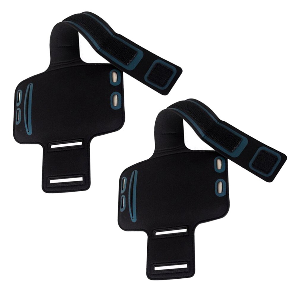 2 stuks waterdichte, slijtvaste armtas met touchscreen, opberghoes voor de arm, sportarmband, telefoonhoesje voor fitnessoefeningen