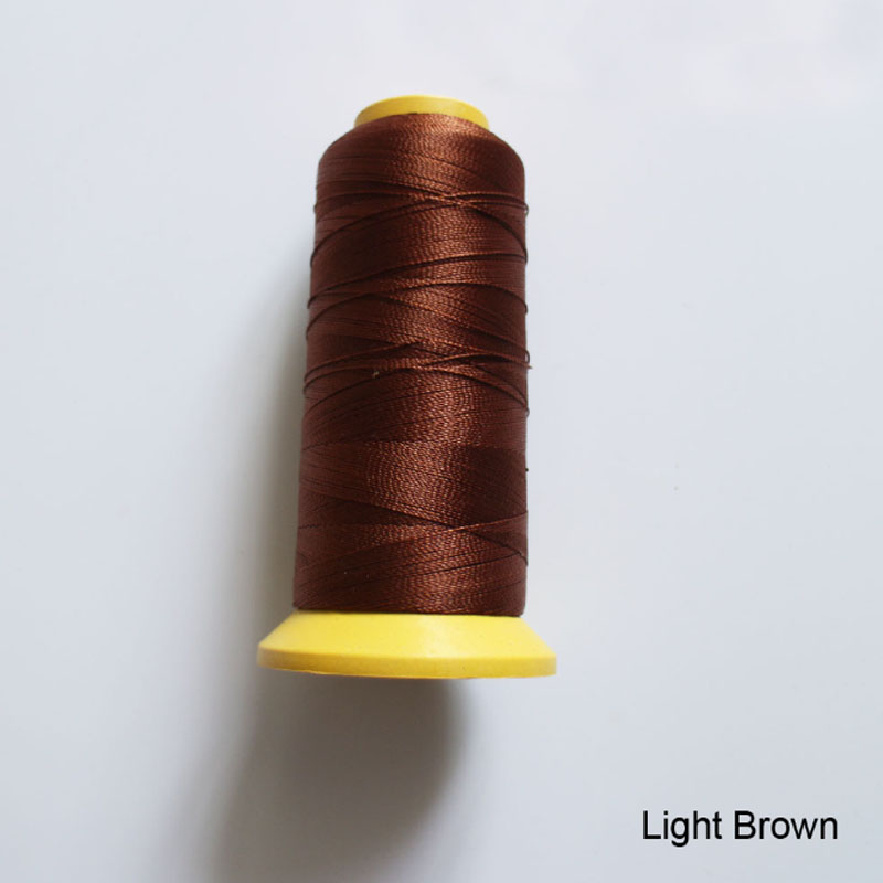 Hårforlængelse også / salon hår vævningstråd 1 rulle / masse høj styrke polyester tråd til hårforlængelse / hårvævning