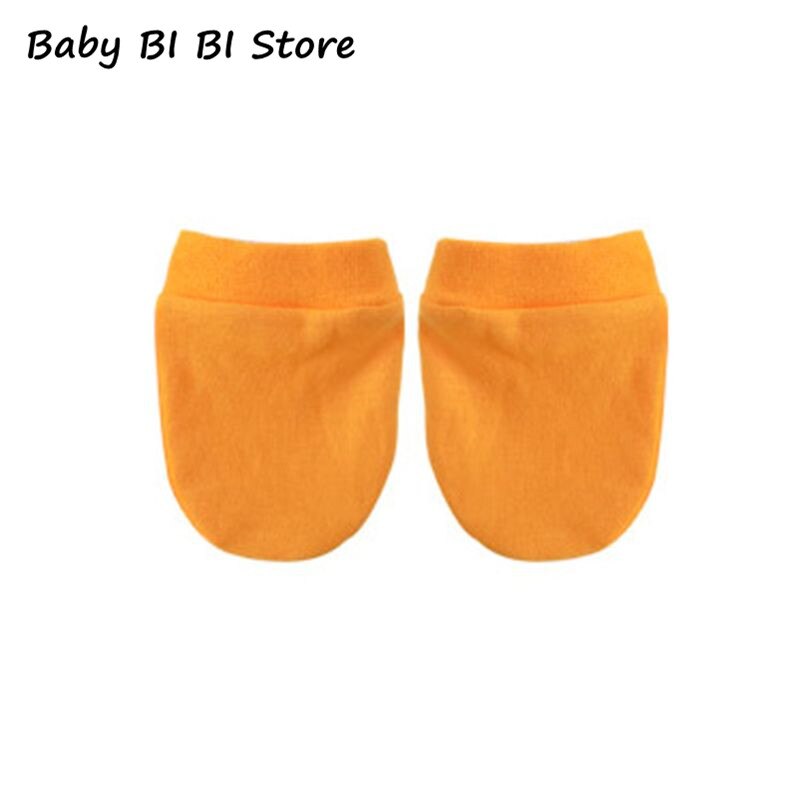 1 Pair Cotton Blended Baby Gloves Scratch Face Protection Glove Soft Newborn Infants Shower Girls Boys: 24