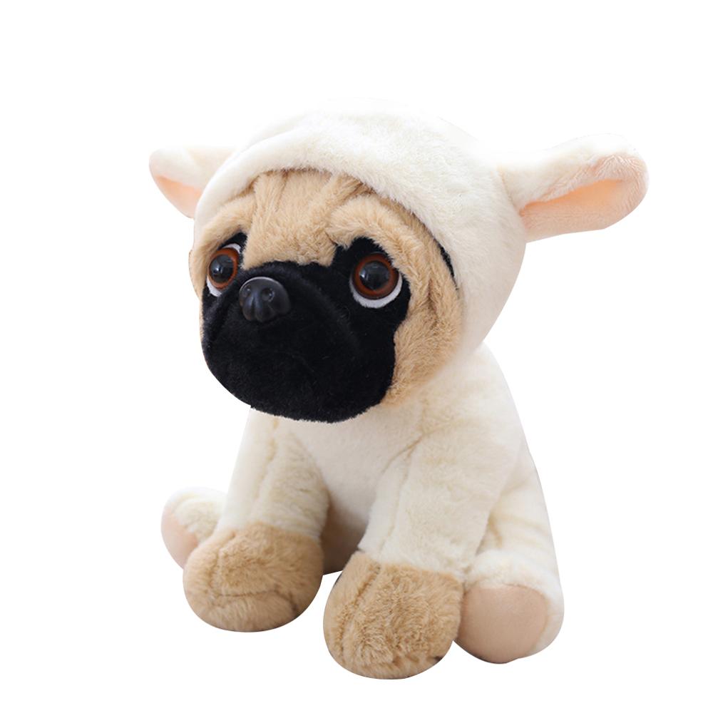 20 CENTIMETRI Peluche di Simulazione Cani Peluche Sharpei carlino Bello del Cucciolo animale domestico Giocattolo Animale di Peluche Giocattolo per Bambini I Bambini di Compleanno Regali Di Natale: no.7