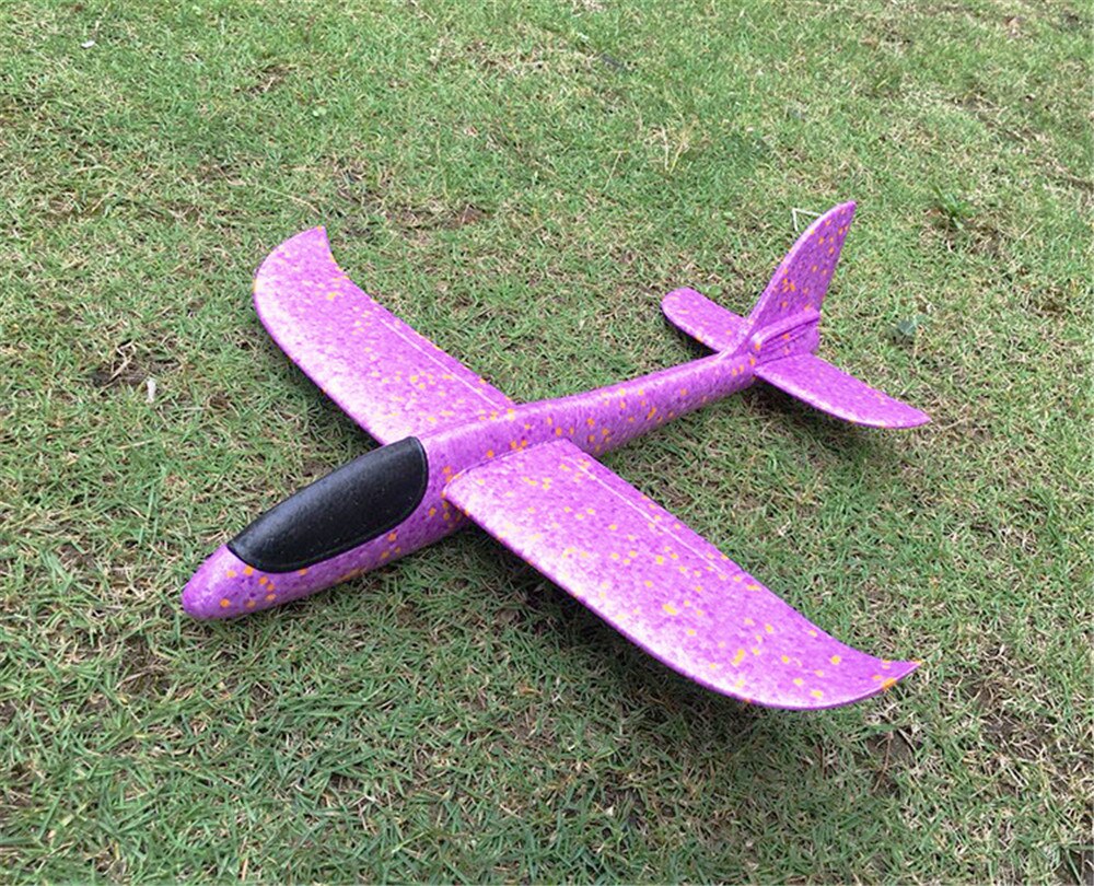 Hand throw airplane EPP Foam Outdoor Launch Glider Plane Kids Toys 48 cm Interesting Launch Throwing Inertial Model funny