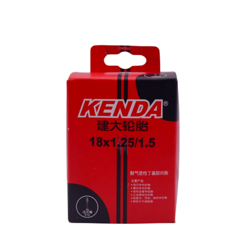 Kenda Fietsbuizen 18X25/1.5 Av Fv Ventiel Bmx Vouwfiets Bandenbuis: Ivoor
