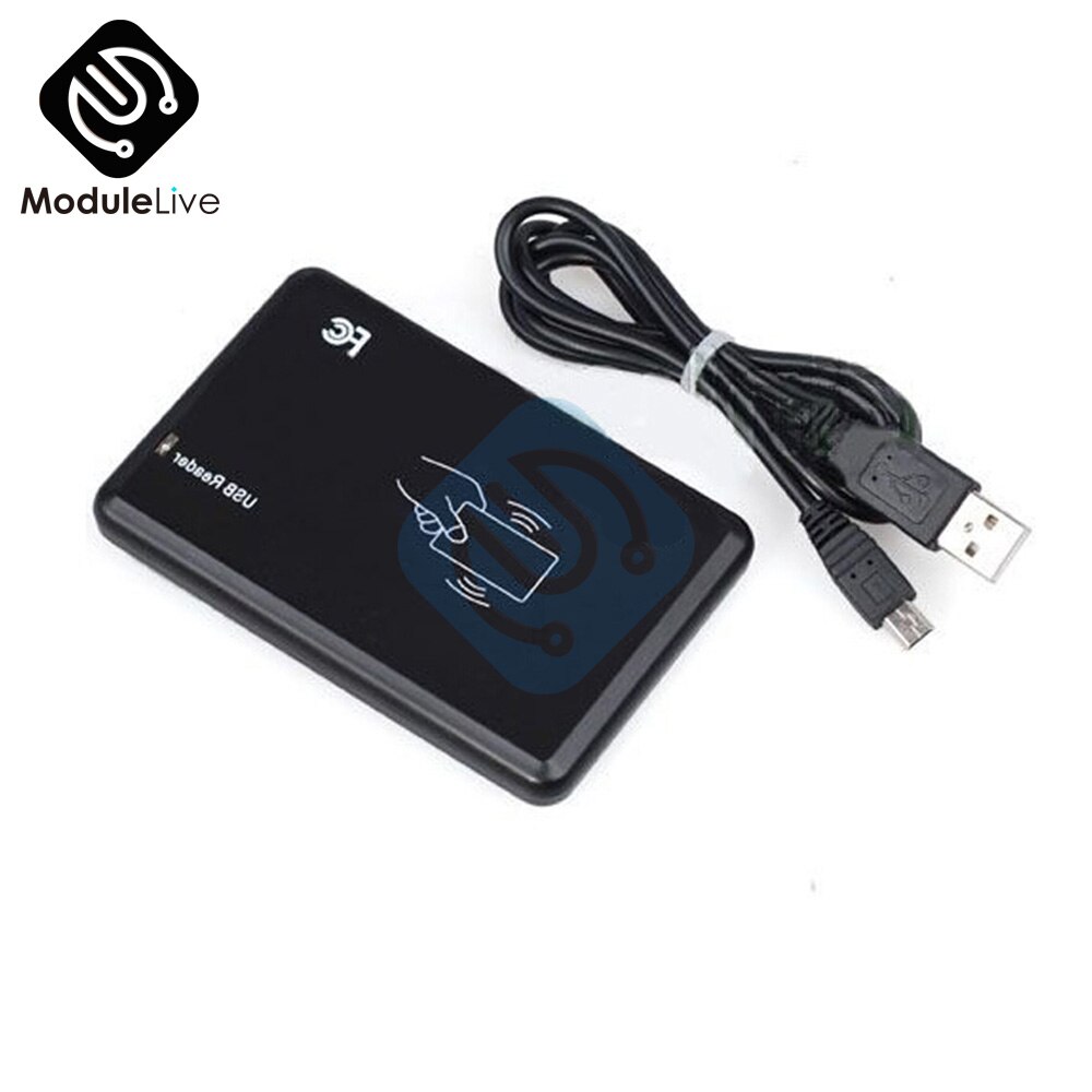 125Khz USB RFID Contactless Proximity Sensor Smart ID Card Reader EM4100