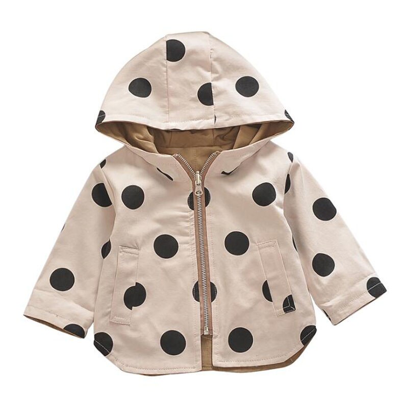 Children's coats hooded boys girls coats 2 side wear casual kids spring autumn jackets baby toddlers cotton coats 0-4 years