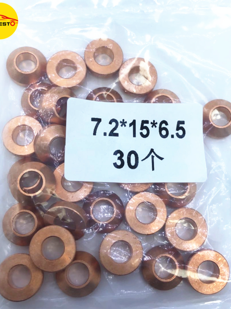 Diesel common rail injektordyse konisk kobber skivepakninger 980792480 943776230 til isuzu gravemaskine