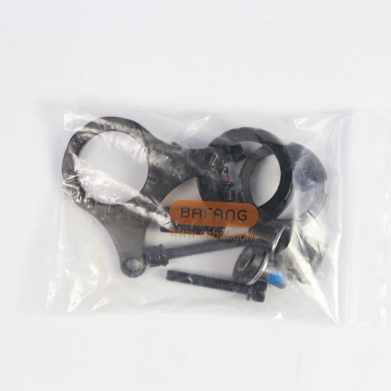 Componentes de montaje de bicicleta eléctrica, piezas de instalación de placa de bicicleta de montaña para Kit de conversión de Motor medio Bafang, 68-100mm, 120mm