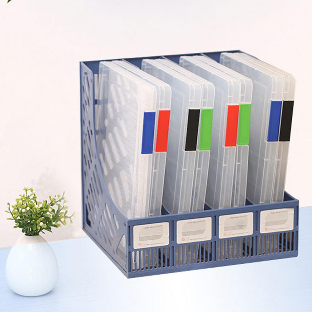 Document Case Practical Wear-resistant Transparent Document Plastic Case for Magazines
