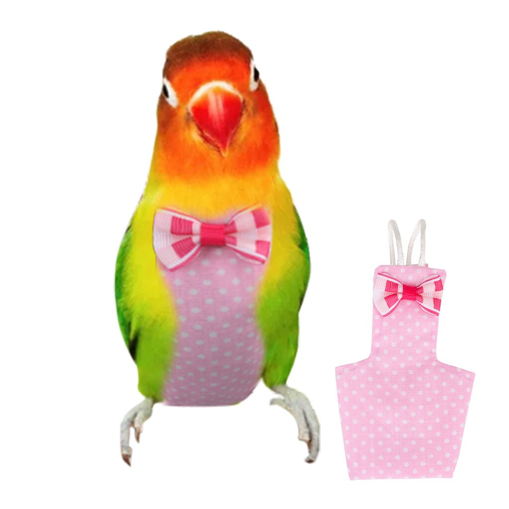 bird cage cover клетка для попугая bird cage coverCreative Pet Bird Clothes Parrots Health Diaper Flight Safety Thin Suit