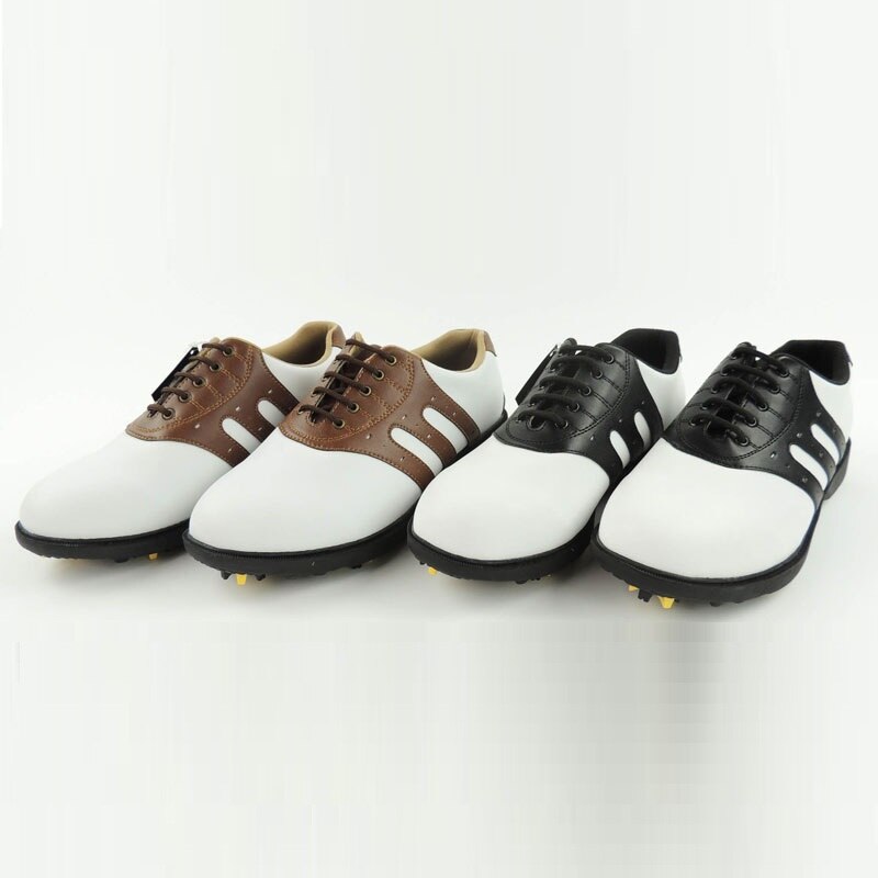 Menn utendørs golfsko pustende vanntette treningssko aktiviteter neglepigger golf joggesko sport atletisk sko  d0594