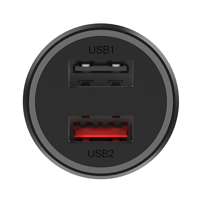 Xiaomi-cargador de coche de 27W, dispositivo de carga rápida USB Dual, 37W, 5V/3A, 9V/3A, 12V/2.25A, seguro, de Metal, para Xiaomi 9 Redmi K20 Pro note 7 8