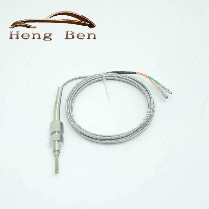 Exhaust gas Temp sensor 2m EGT K Type Thermocouple Probe Exhaust Temperature Sensors Threads Exhaust Temp Sensor