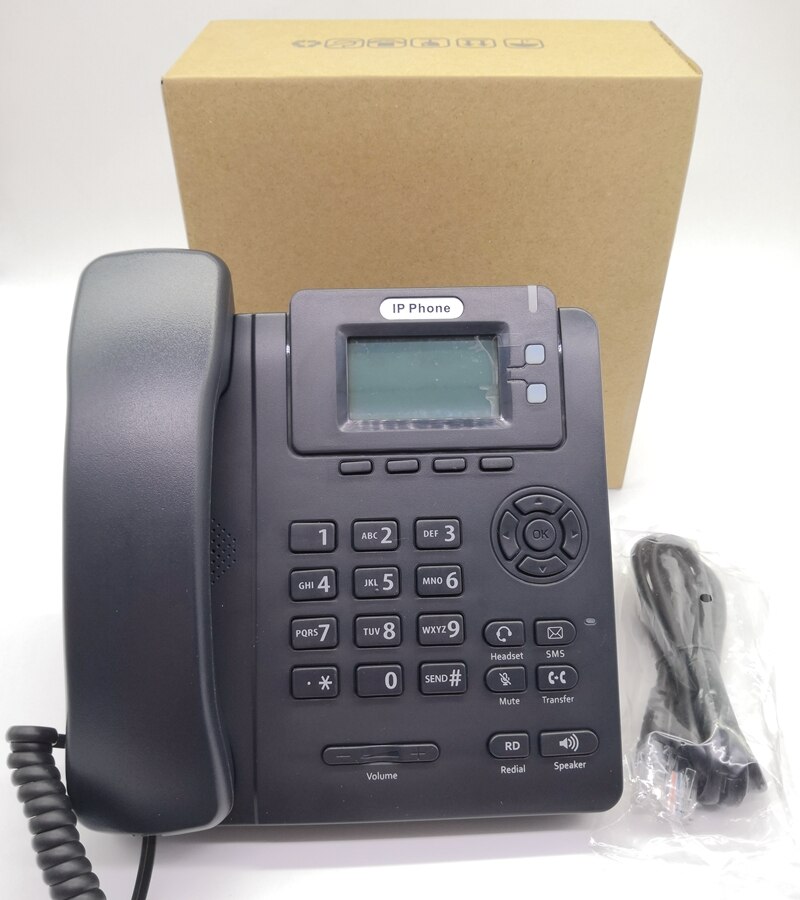 VoIP phone with POE /SIP phone 2 sip lines IP phone