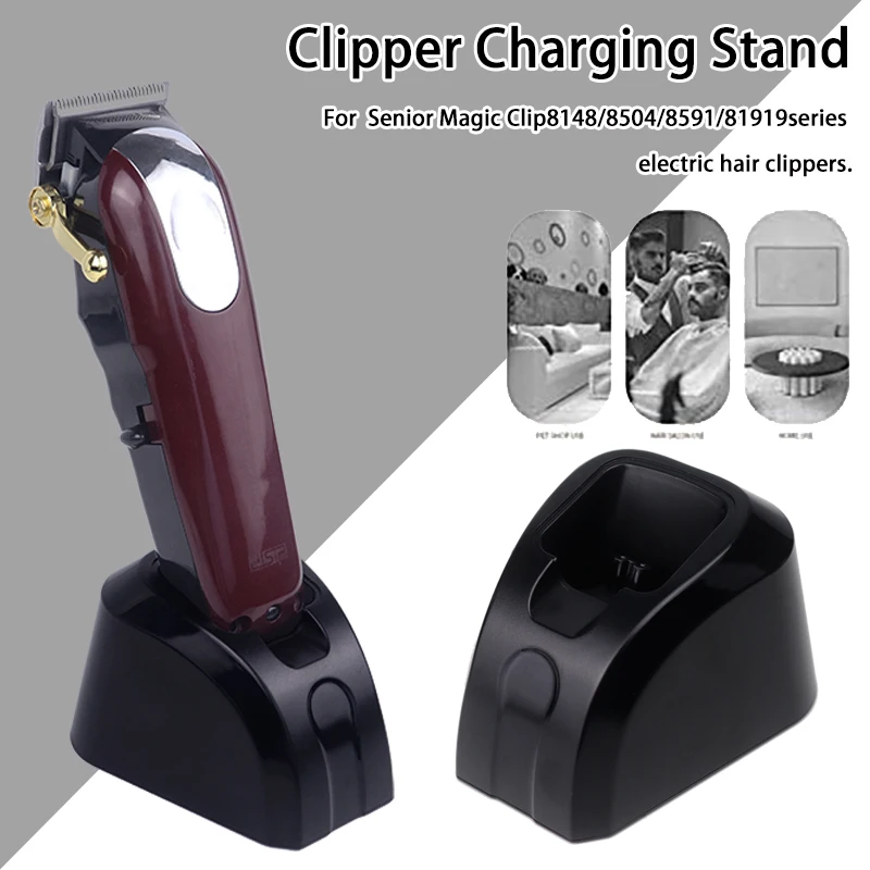 Support de chargement pour tondeuse à cheveux Wahl Magic Senior 8148/8591/8504/81919, Base de charge rapide, accessoire pour outil de coupe de cheveux de salon