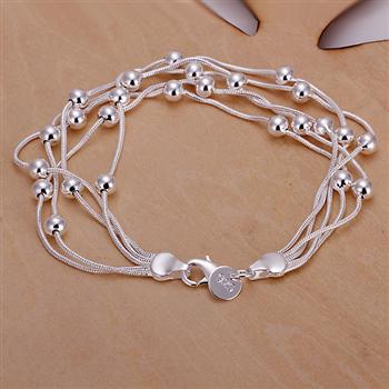 Gros 925 bracelet en argent bijoux de bracelets pour femme raisin H067