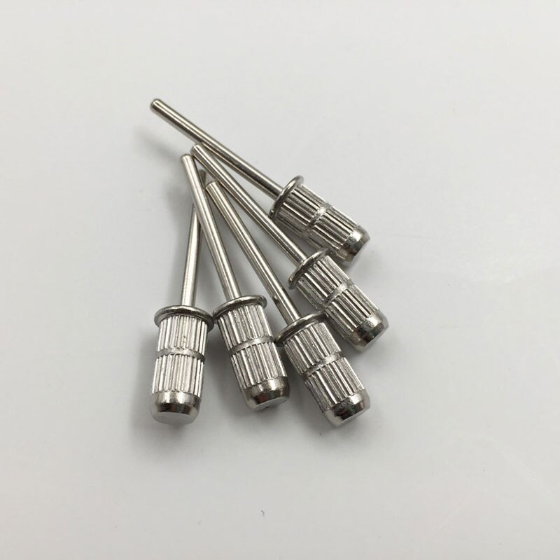Nail art drill bits for sanding band fit granding machine sand paper bands shaft mandrel stick shank with 2.3mm diameter