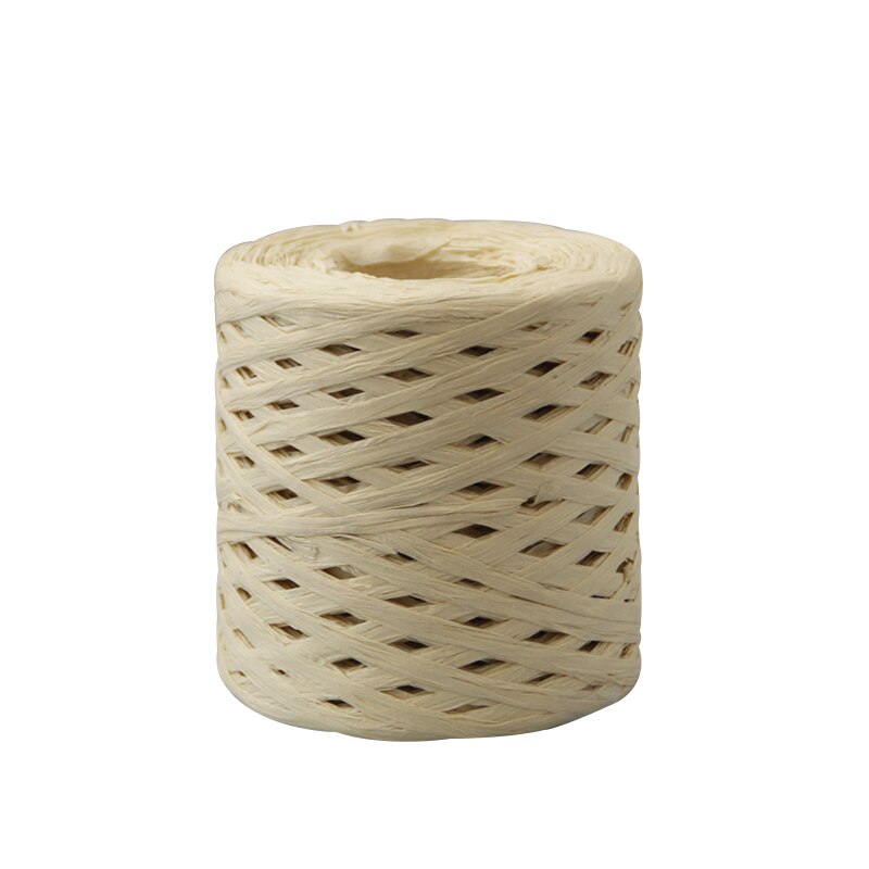 200m färgglada pappersrep raffia band dekoration sladd låda inslagning packning scrapbooking hantverk bröllop födelsedag julfest: 9
