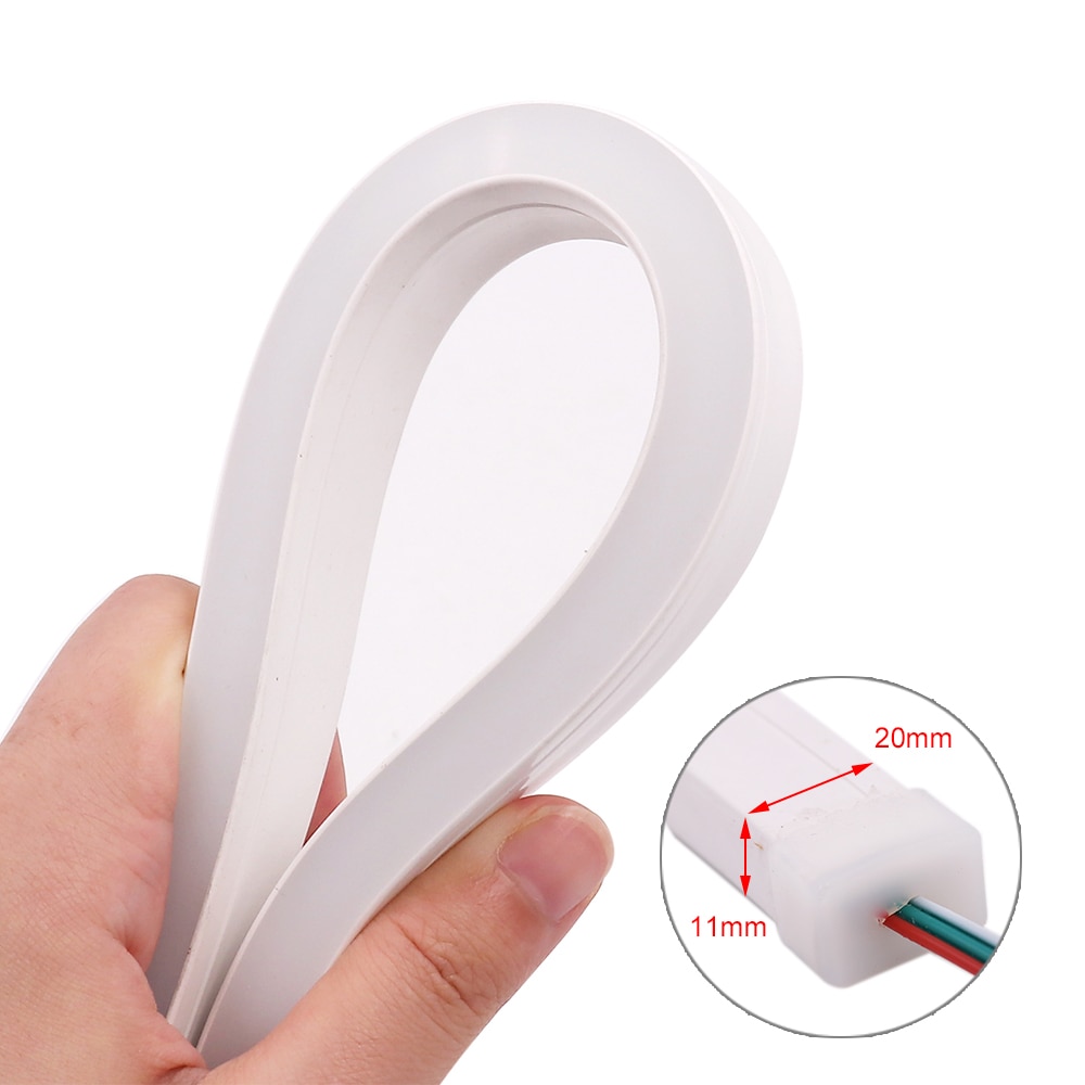 5V 12V SK6812 Full Color Individually Addressable LED Strip Light WS2811 Waterproof 5050 RGB Neon Sign Rope Tape Lamp Lighting