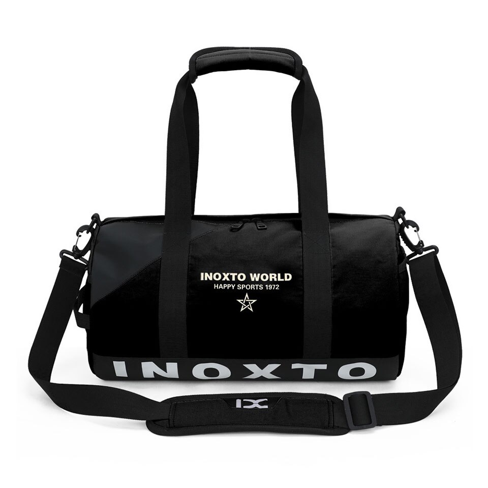 20L Sport Tasche Ausbildung Sporttasche Männer Frau Fitness Taschen Robuste Multifunktions Handtasche draussen sportlich Tote Für Männliche: Schwarz