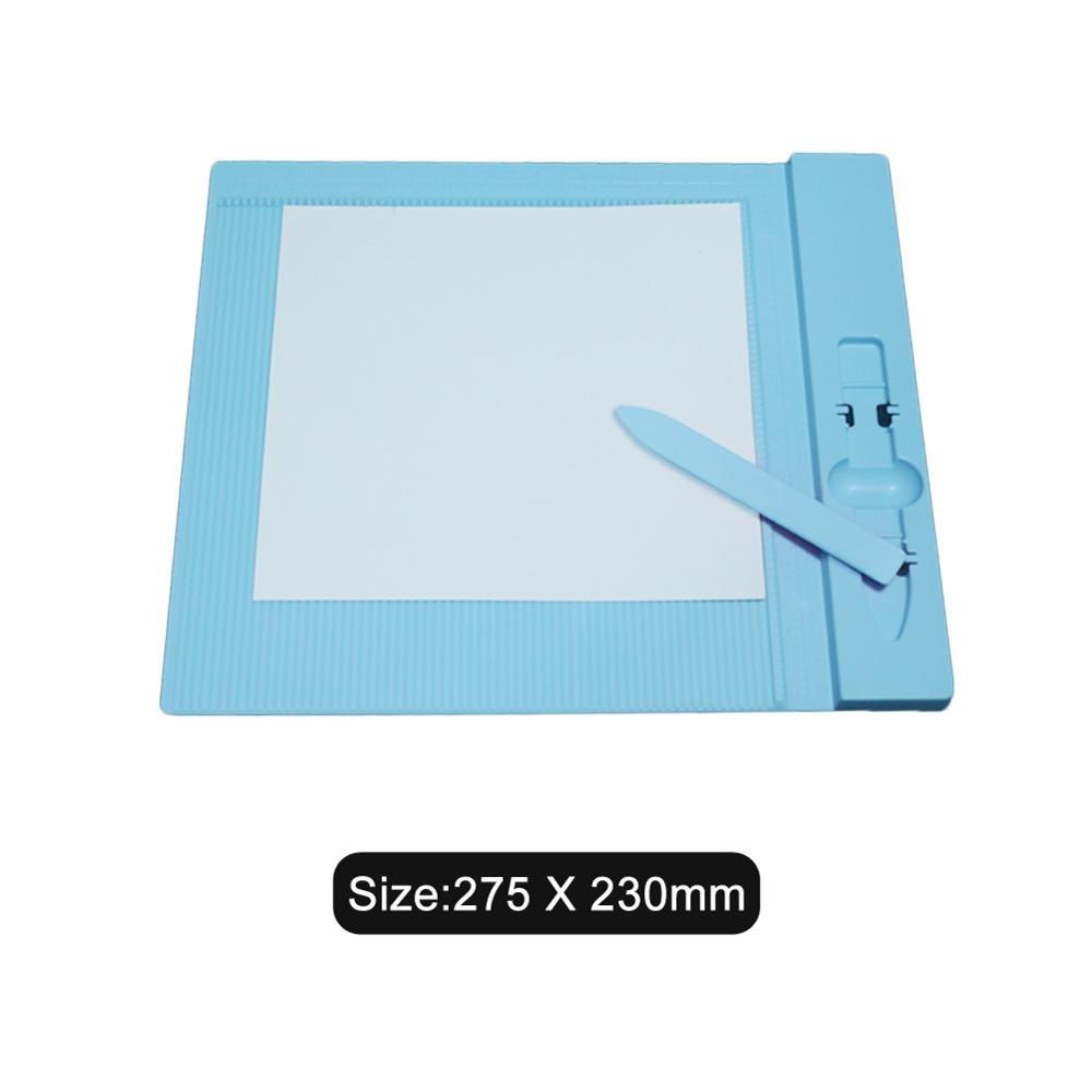 275*230MM plastic scoring board paper card cuting Cutting Mat Adhesive Mat Pad with Measuring Grid craft DIY tools