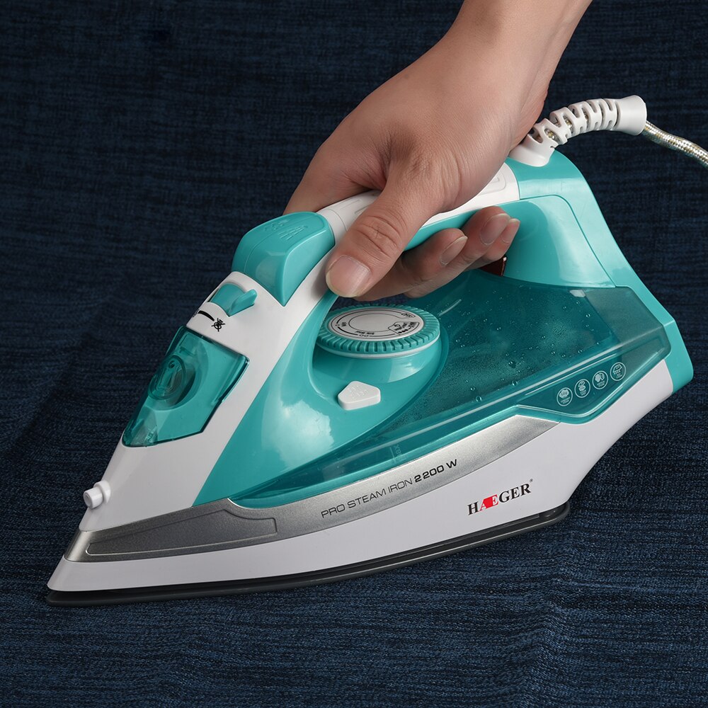 2200W Electric Irons Steam Flatiron For Clothes Multifunction Ceramic Soleplate Iron Ironing