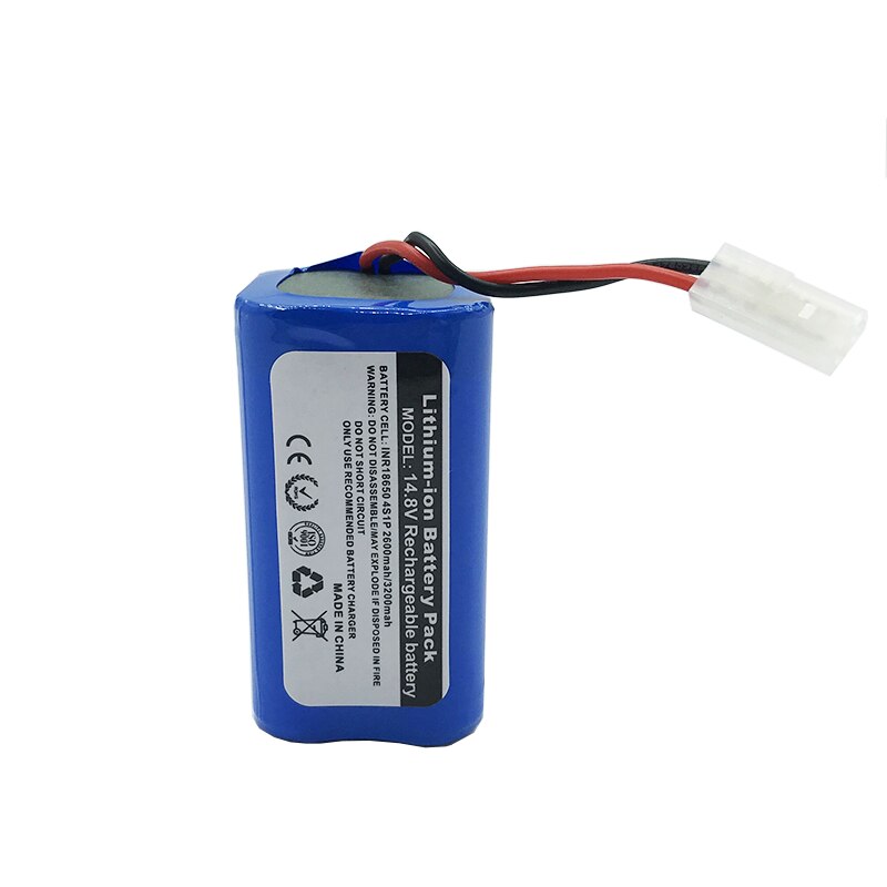 Vakaumus 14.8v 2600 mah li-ion batteri til xiaomi  g1 mi robot støvsuger essentiel mjstg 1 robotstøvsuger tilbehør