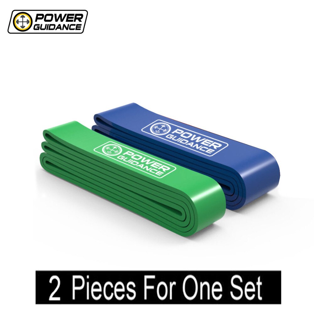 Conjunto de faixas elásticas de resistência para treino, equipamento para exercício físico, látex natural, orientação com energia, academia: Set 2