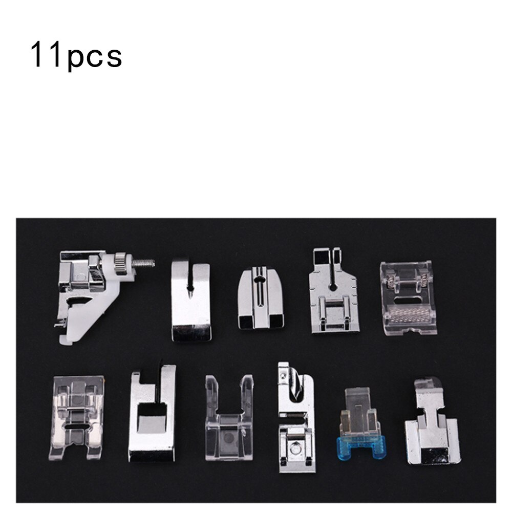 11-82pcs Sewing Machine Accessories Foot Presser Household Press Feet Set for Rolled Industrial Sewing Machine