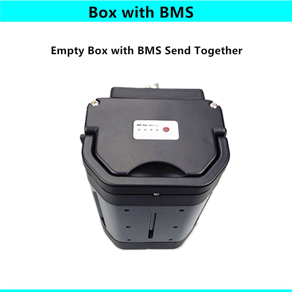 39 40 42 pcs 18650 cells Folding Ebike Battery Box Electric Tricycle Battery Box 24V 36V 48V Seat Post Mount Battery Case: 24V Box with 20A BMS