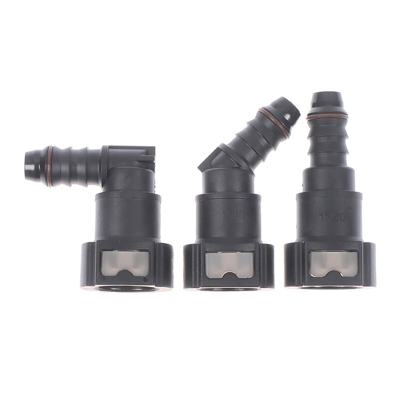 Auto Car Fuel Line Hose Coupler Quick Release Connect Connector 11.8 ID8